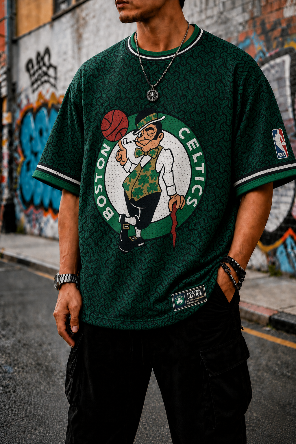 Boston Celtics Themed Tee