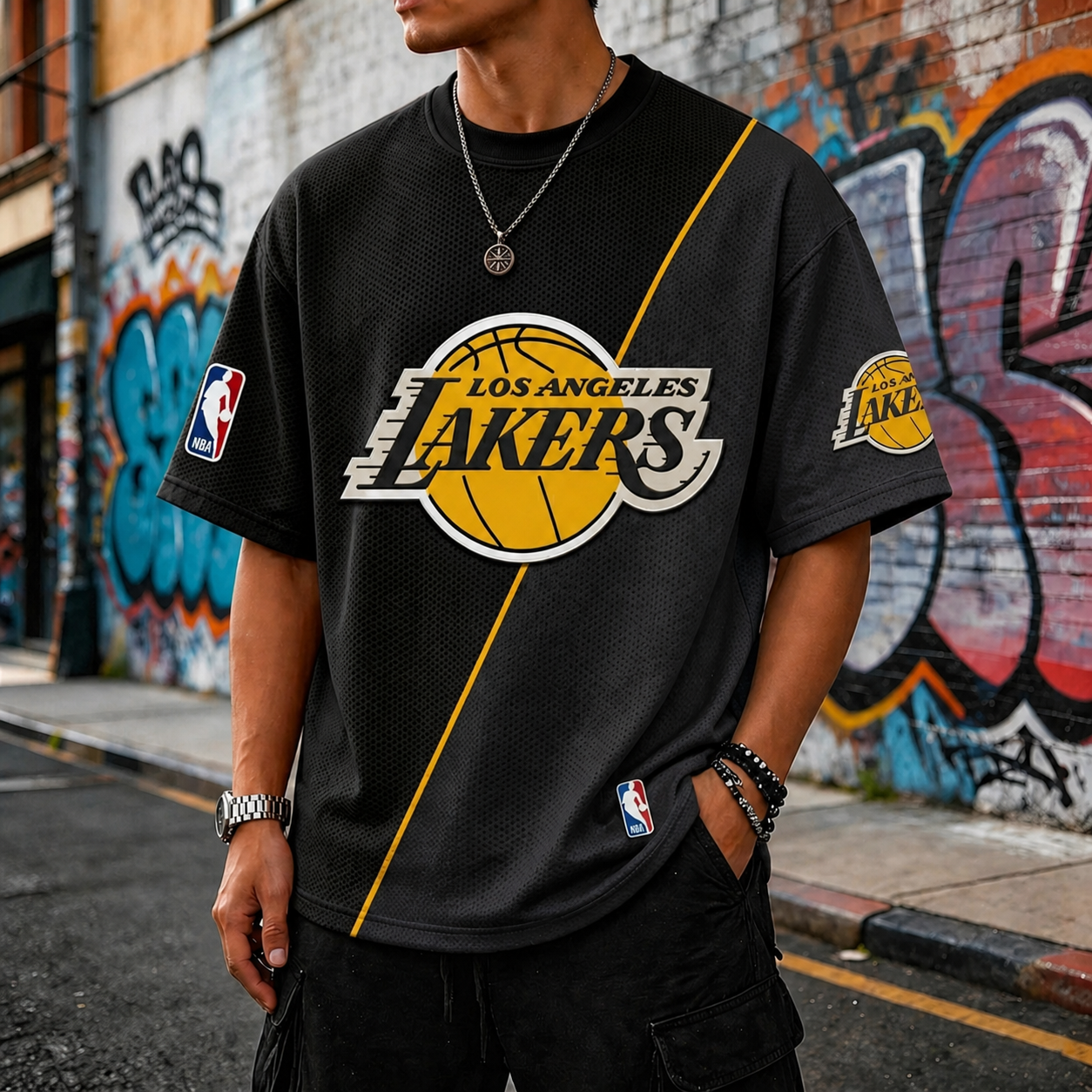Los Angeles Lakers Themed Tee