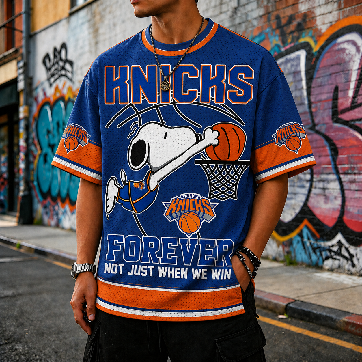 New York Knicks Themed Tee