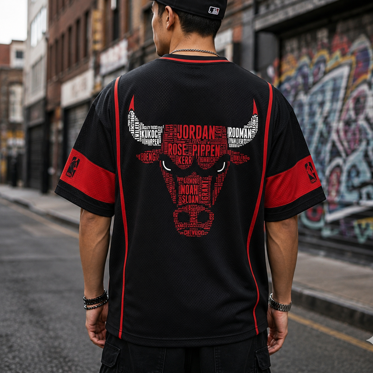 Chicago Bulls Themed Tee