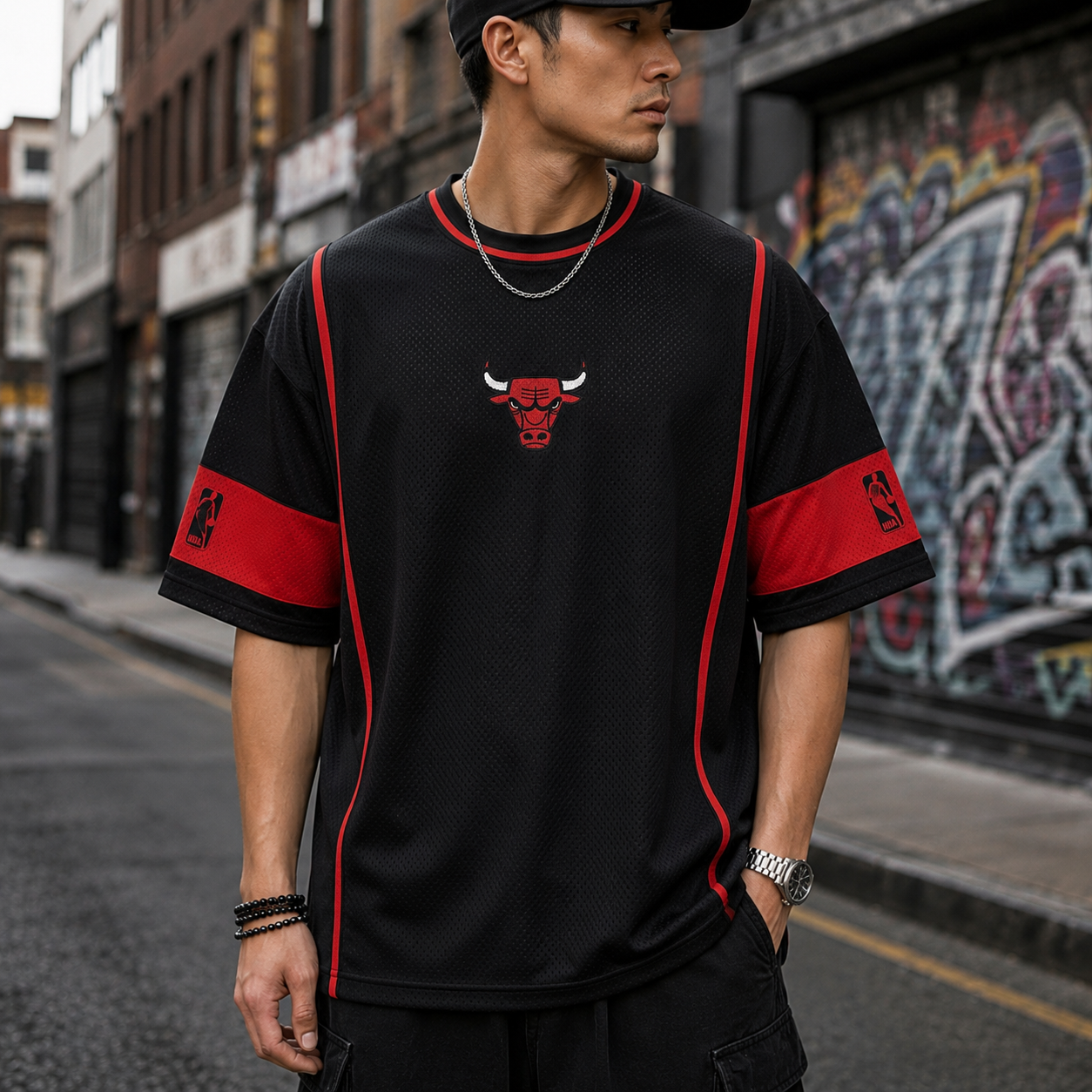 Chicago Bulls Themed Tee