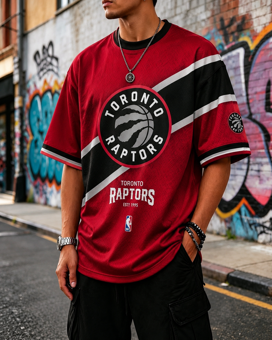 Toronto Raptors Themed Tee