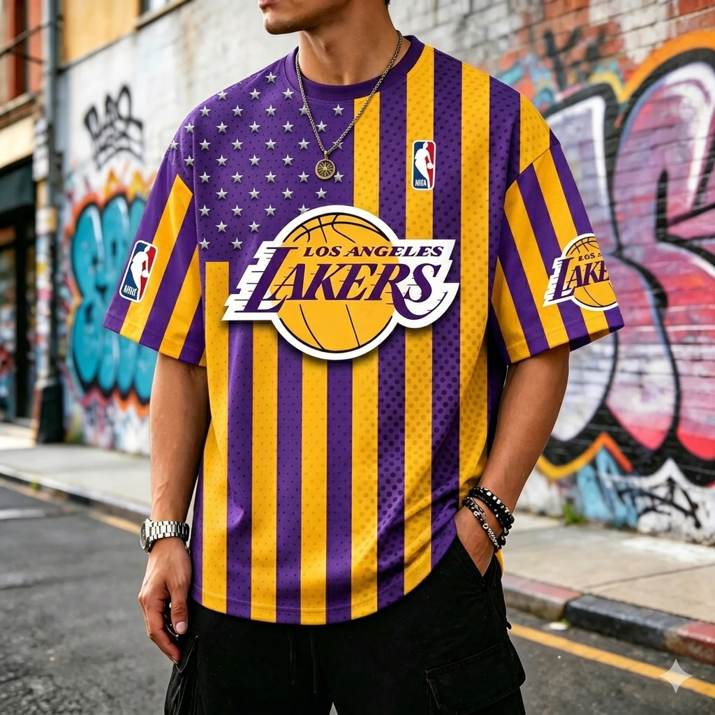 Los Angeles Lakers Themed Tee