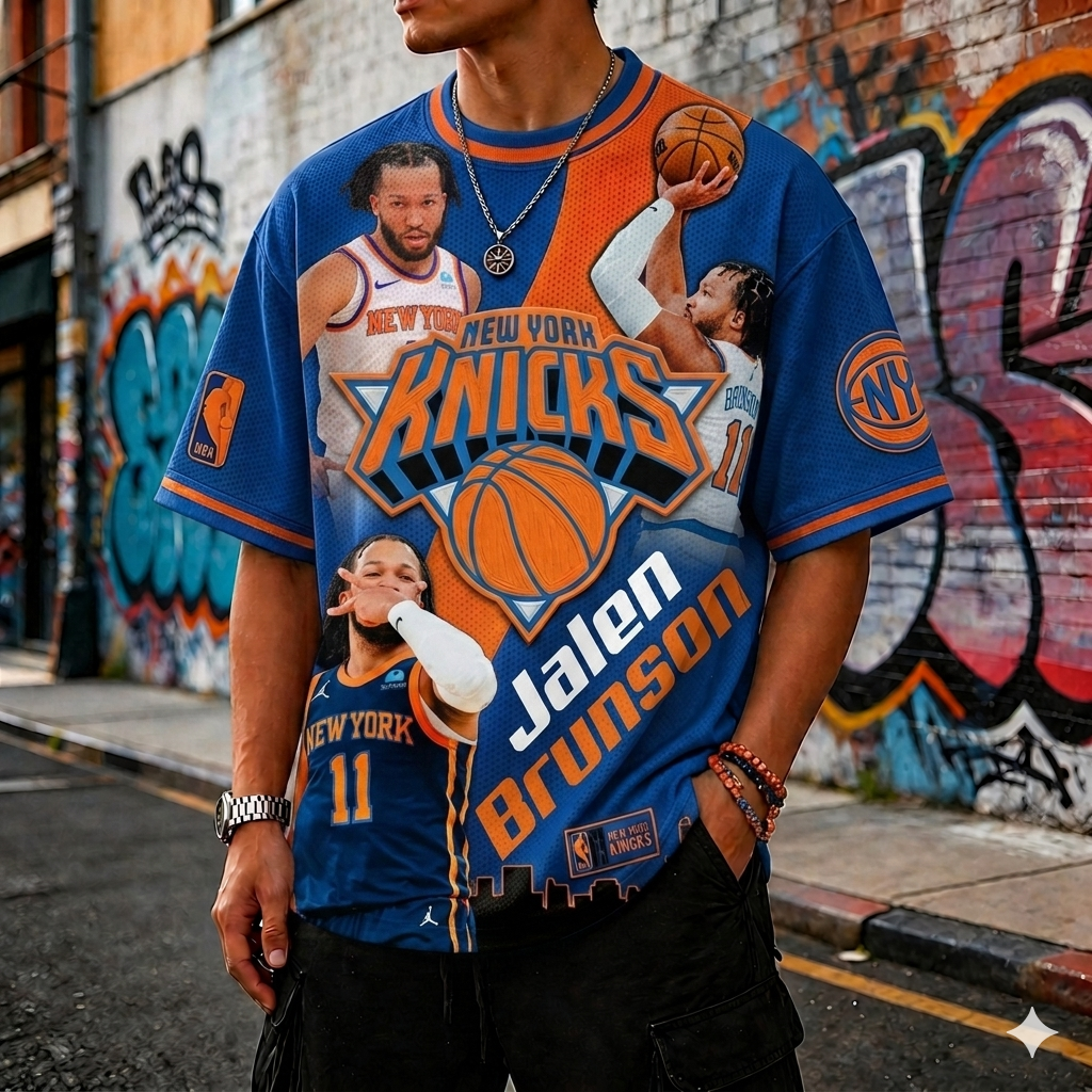 New York Knicks Themed Tee