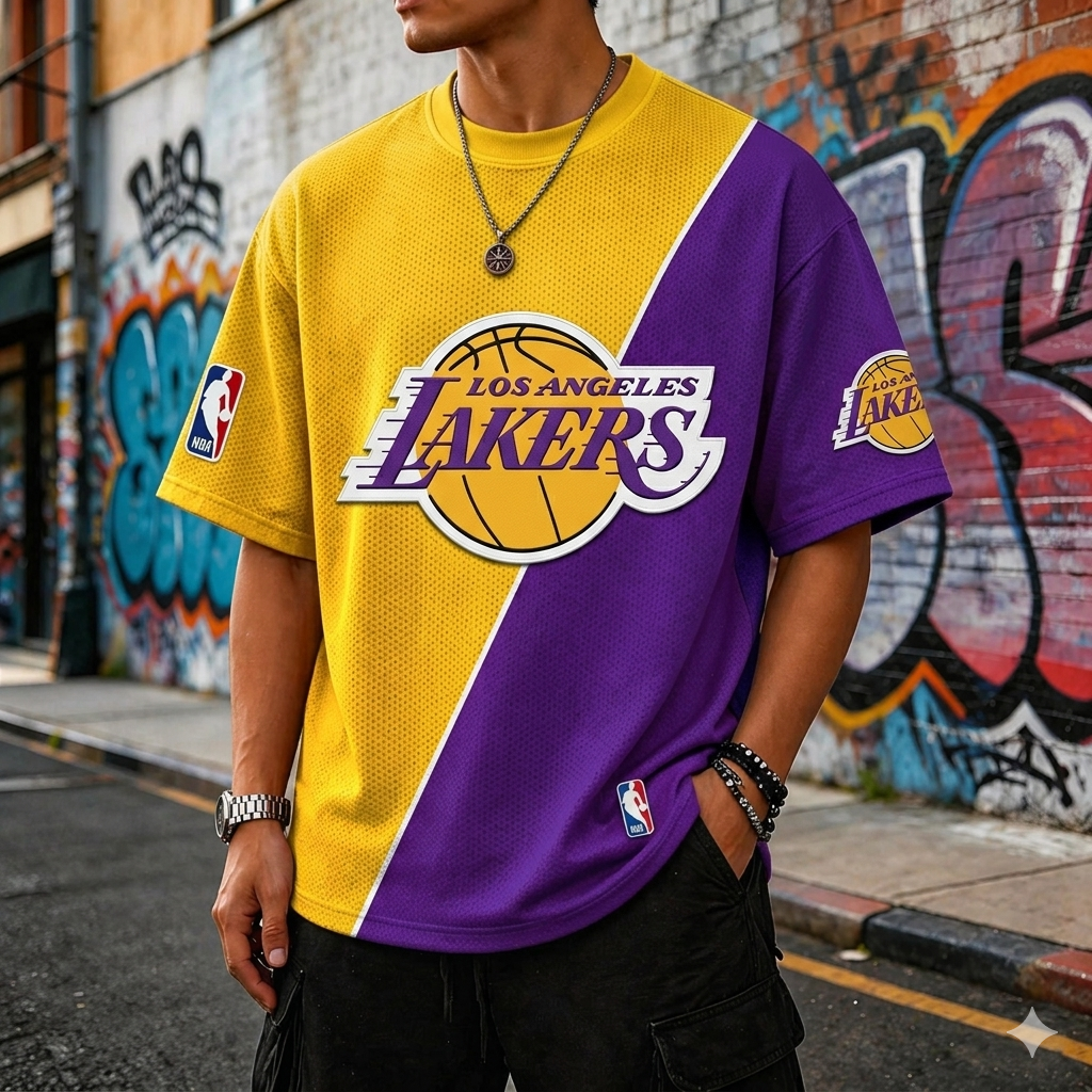 Los Angeles Lakers Themed Tee