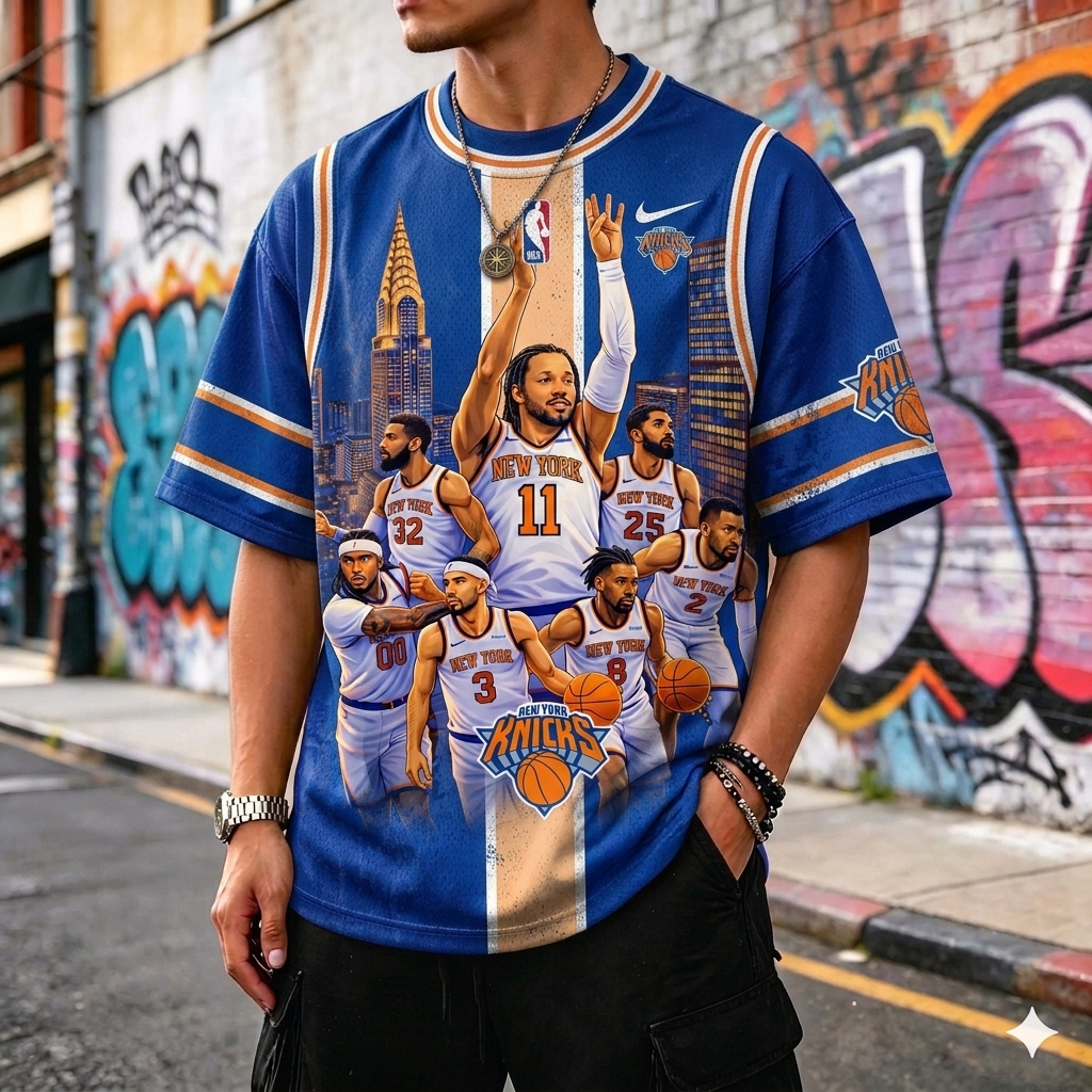 New York Knicks Themed Tee