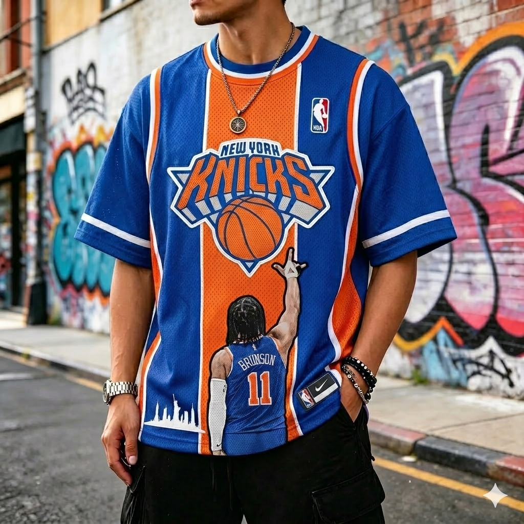 New York Knicks Themed Tee