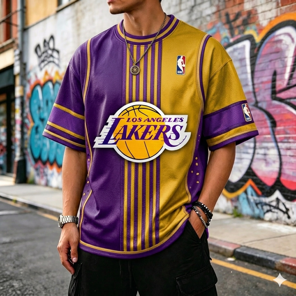 Los Angeles Lakers Themed Tee