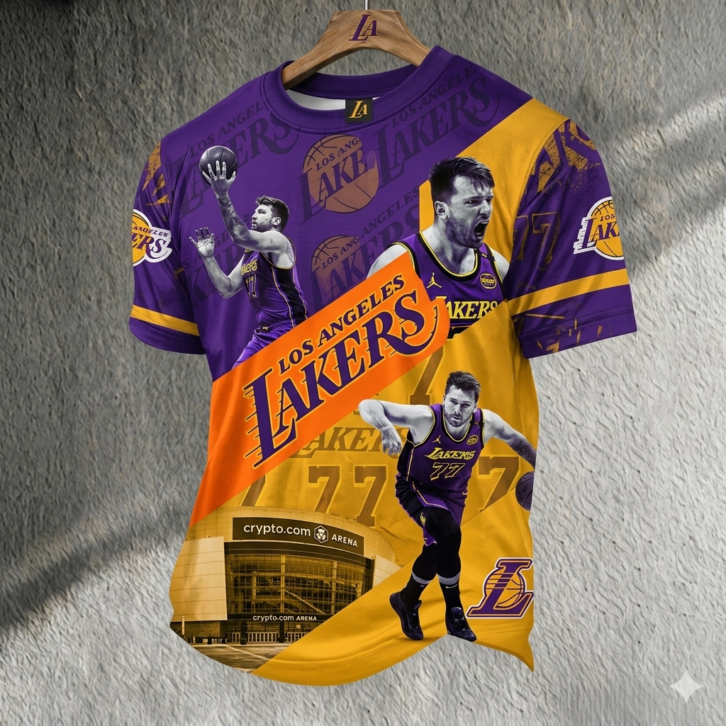 Los Angeles Lakers Themed Tee