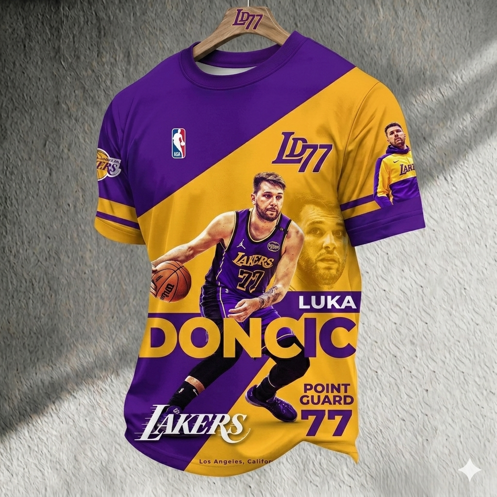 Los Angeles Lakers Themed Tee