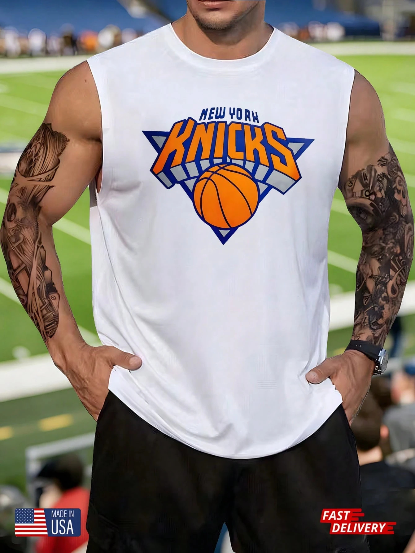 New York Knicks-Themed Tee