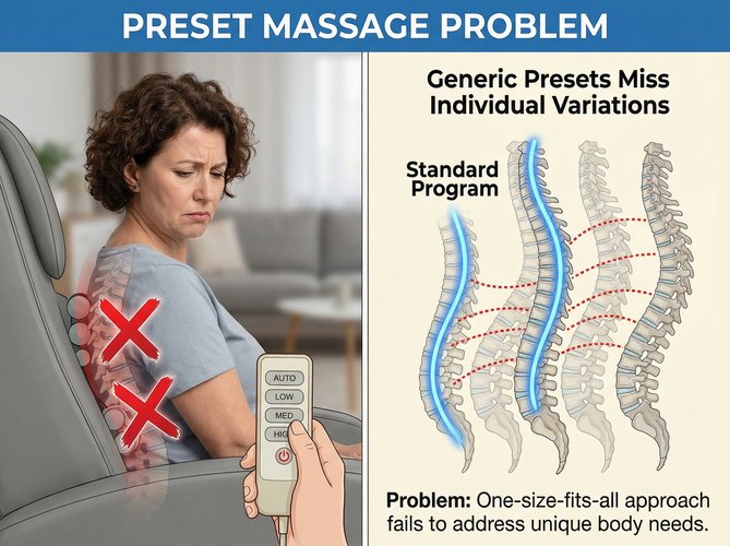 Preset massage chair problem