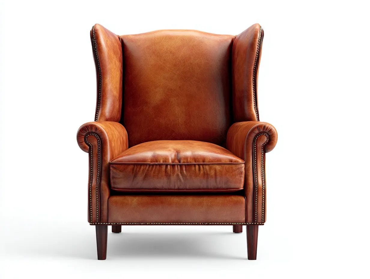 Ledersessel-Leder-93x97x113 cm-Cognac-Klassisch-Sofamypad