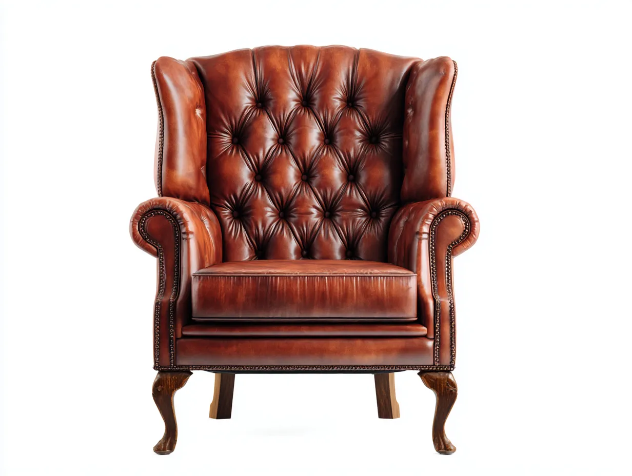 Ledersessel-Leder-92x96x112 cm-Cognac-Klassisch-Sofamypad