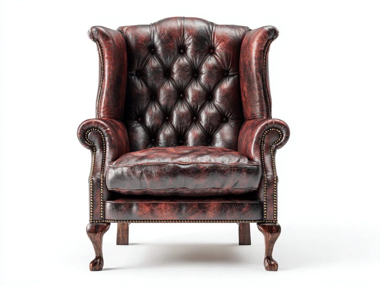 Ledersessel-Leder-88x92x108 cm-Dunkelbraun-Klassisch-Sofamypad