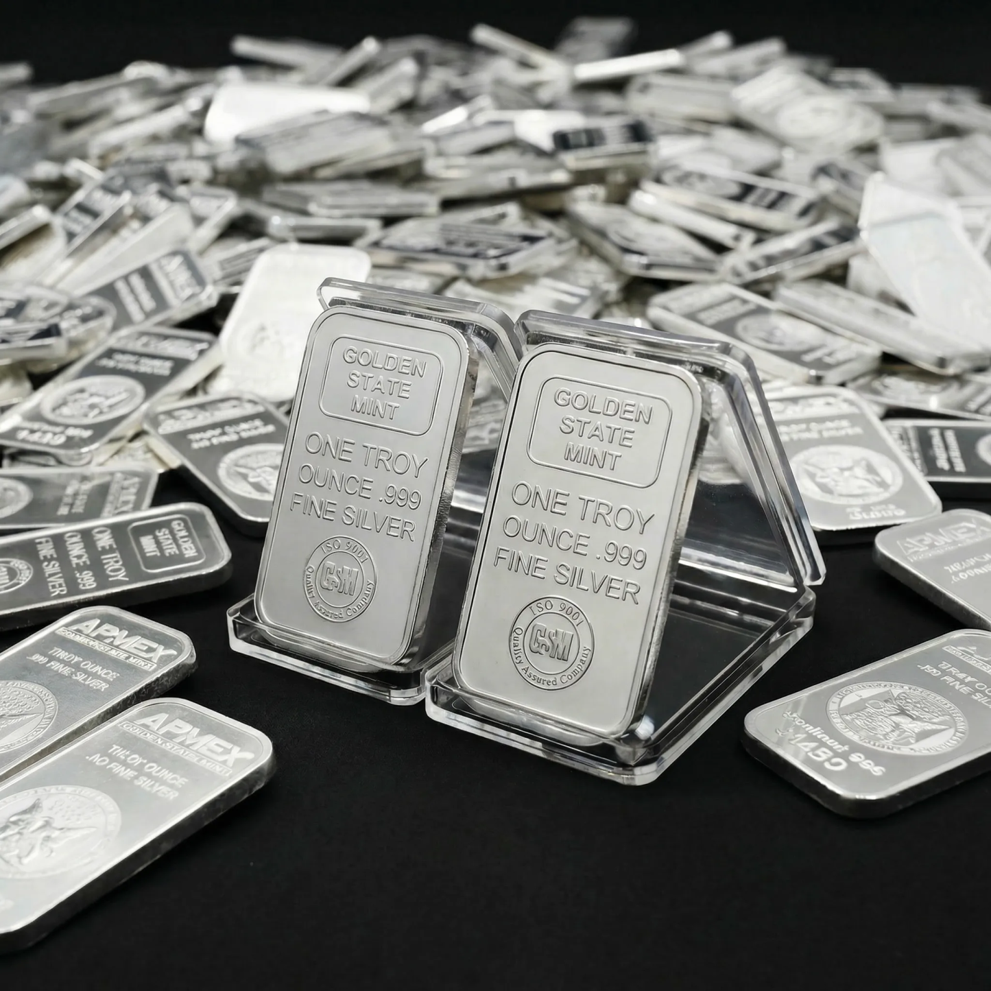 Last Day 60% OFF🔥 1 oz. Golden State Mint Silver Bar .999 Fine