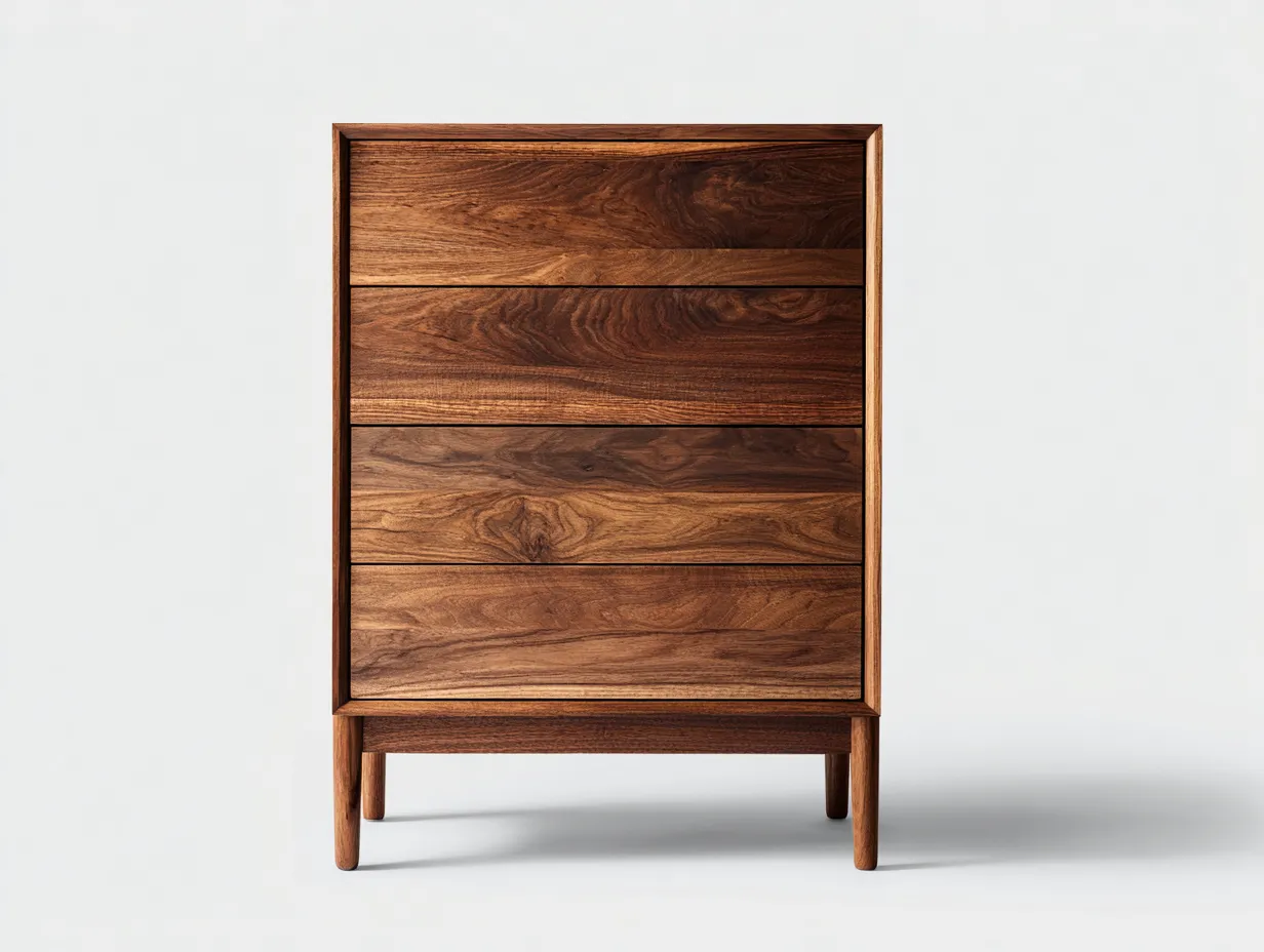 Cassettiera-Legno-82x45x120 cm-Marrone-Stile moderno-Dengetshop