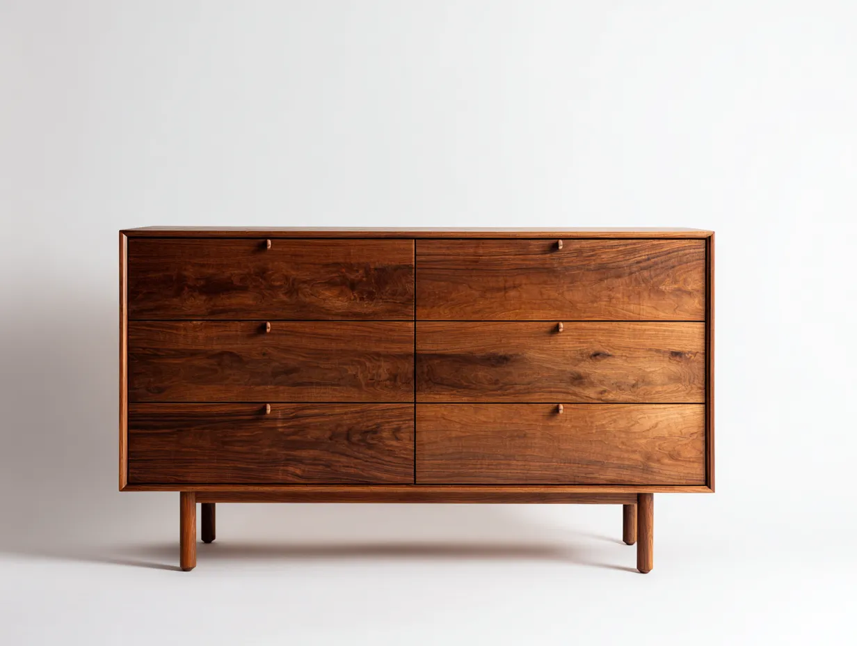 Cassettiera-Legno-168x47x80 cm-Marrone-Stile moderno-Dengetshop