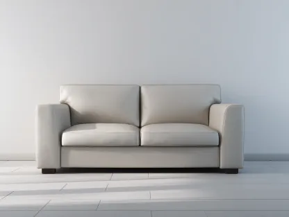 Canapé 2 places en cuir véritable 180x88x82 cm - Beige clair - Design contemporain-Pinegetyard