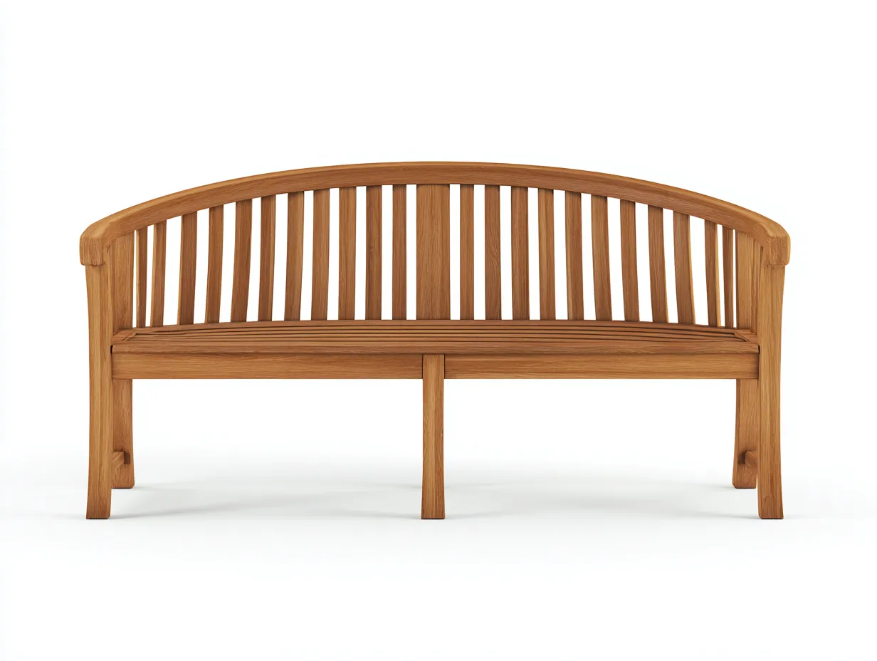 Panca da giardino-Legno-170x48x83 cm-Naturale-design classico-Cottauppad