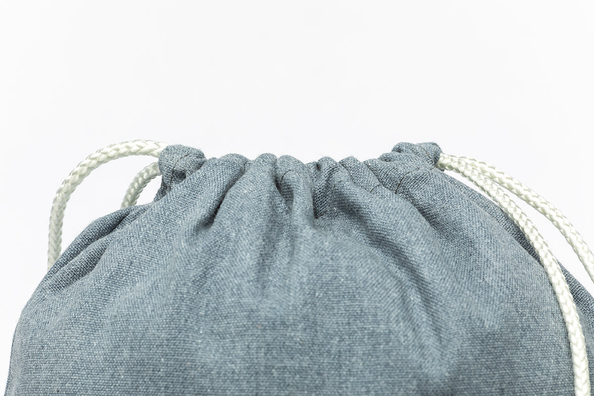 Earth Bag Drawstring, Carolina Blue - Hamilton Perkins Collection