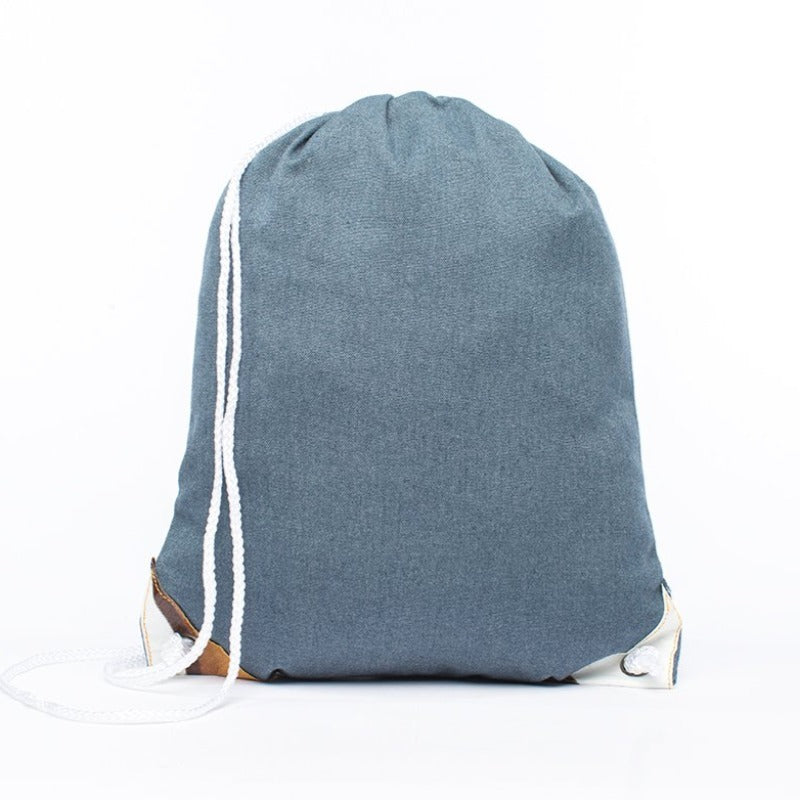 Earth Bag Drawstring, Navy - Hamilton Perkins Collection