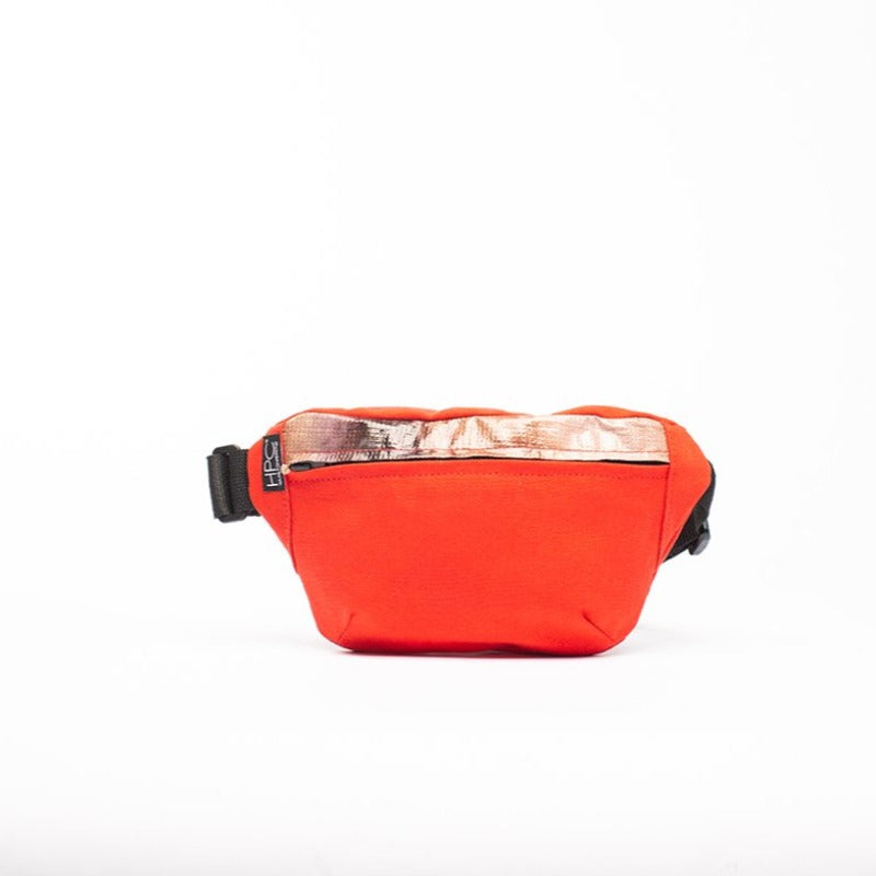 Red - Recycled Plastic Water PET Bottles - Recycled - Fanny Pack - Hamilton Perkins Collection - Billboard Vinyl - Front - Sustainability