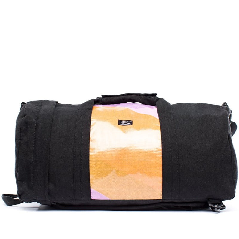 Black - Recycled Plastic Water PET Bottles - Recycled - Hamilton Perkins Collection - Earth Bag Premium - Side - Sustainability
