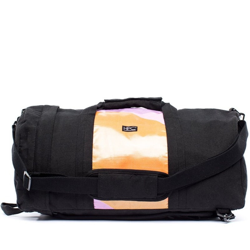 Black - Recycled Plastic Water PET Bottles - Recycled - Hamilton Perkins Collection - Earth Bag Premium - Side - Sustainability