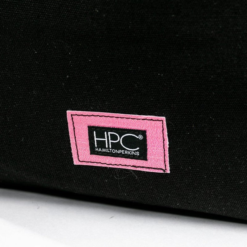 Black - Recycled Plastic Water PET Bottles - Recycled - Hobo - Hamilton Perkins Collection - Earth Bag Hobo - Close Up - Sustainability