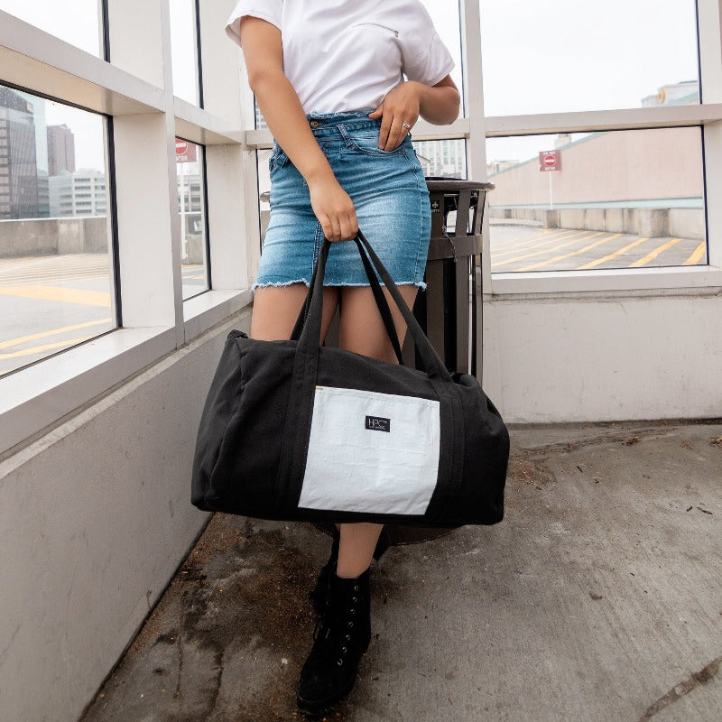 Earth Bag Lite, Black + Billboard Front Pocket (Light Billboard Series) - Hamilton Perkins Collection