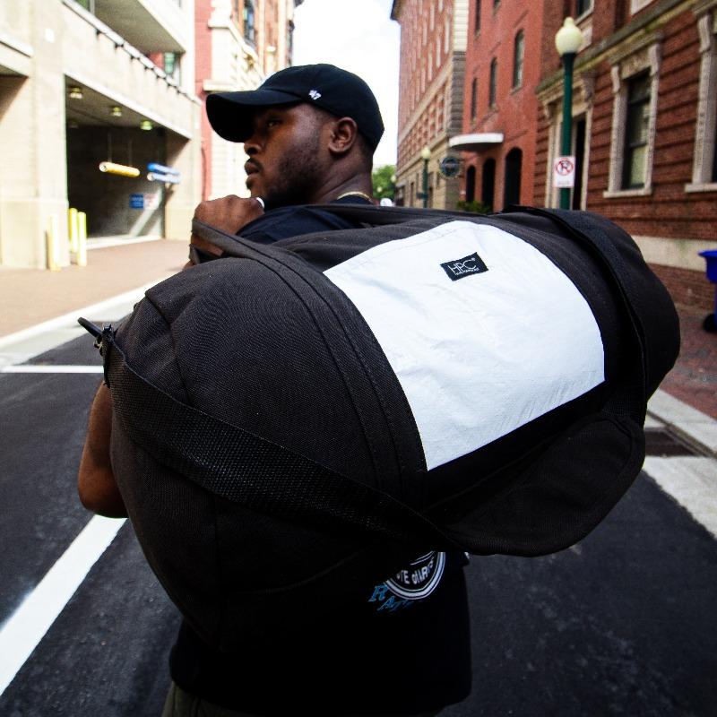 Earth Bag Lite, Black + Billboard Front Pocket (Light Billboard Series) - Hamilton Perkins Collection