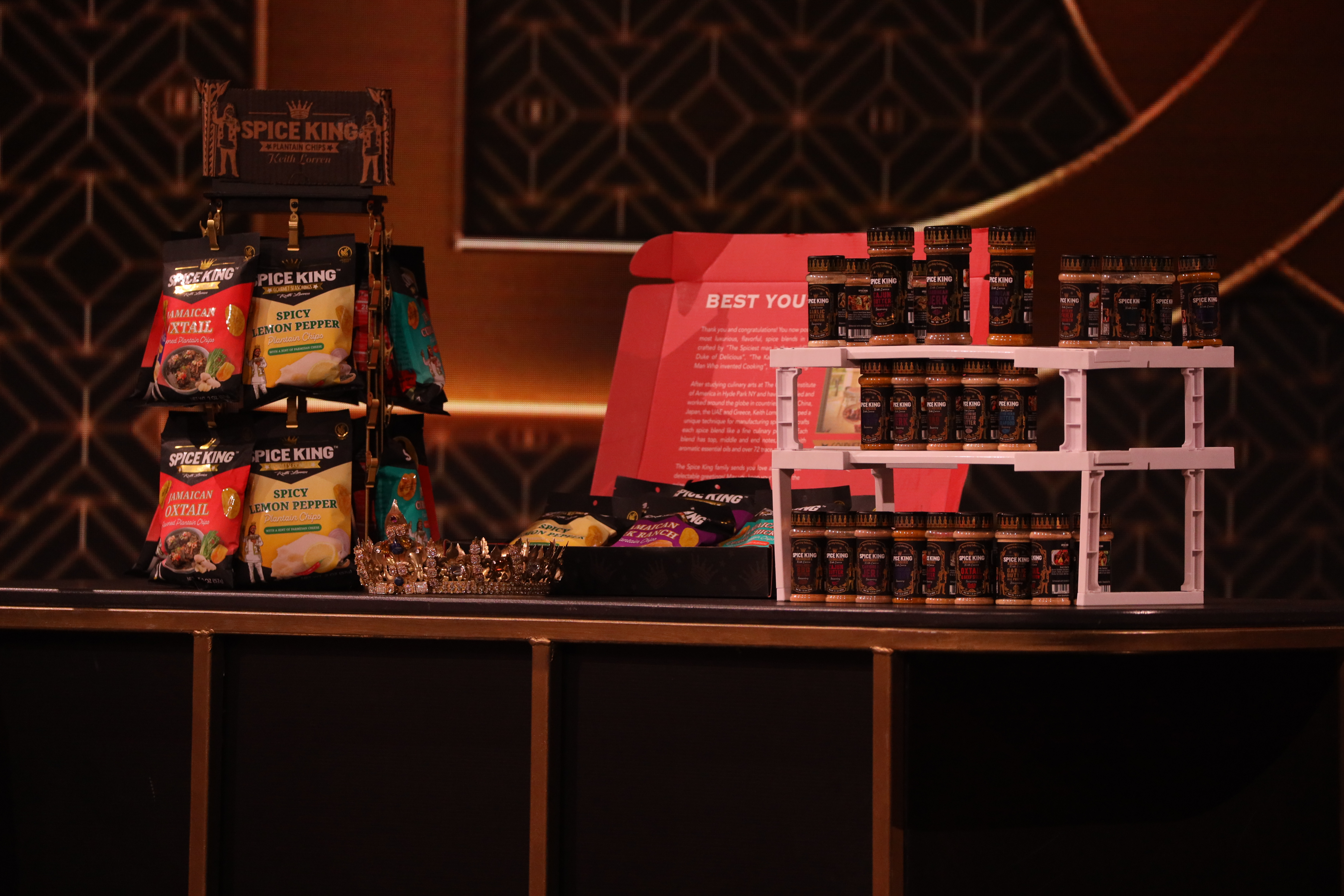 Spice King Dragons' Den Bundle: 10 Seasonings, 1 Hot Sauce & 5 Plantain Chips