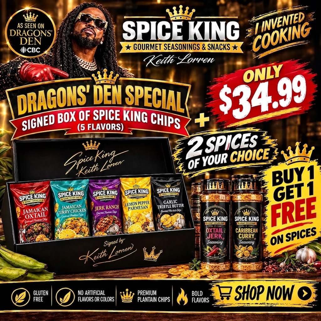 Spice King Dragons’ Den Chip Collection 👑