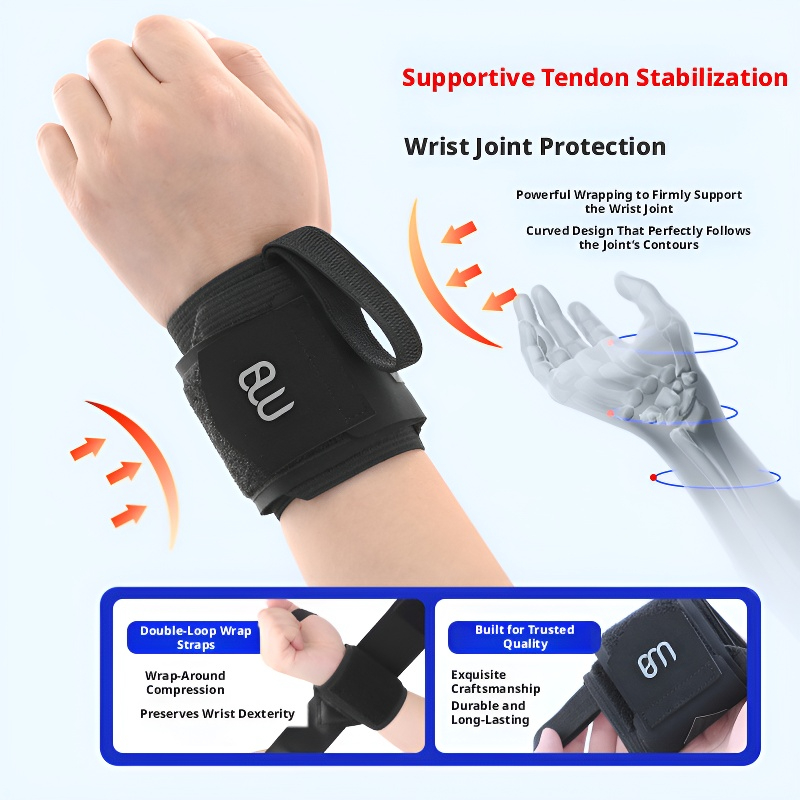 Weightlifting Wrist Wrap Adjustable Gym Support Strap