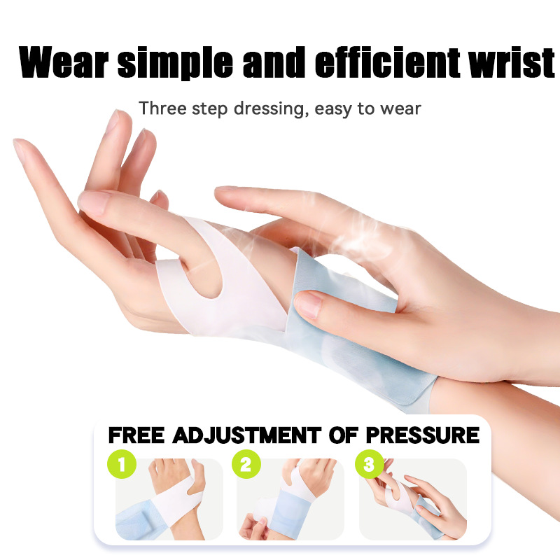 Salvia steam heat compress wrist brace, disposable wrist joint warming and heating herbal wrist patch