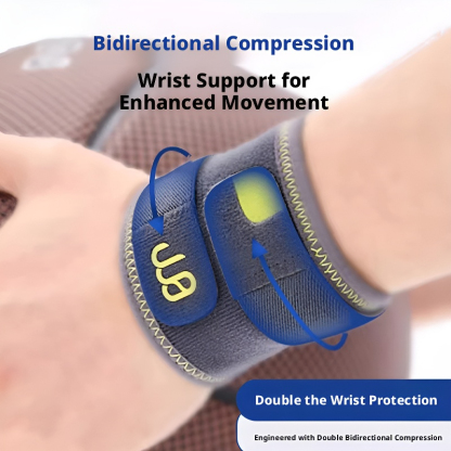 Dual Compression Wrist Wrap Breathable Sports Support Strap