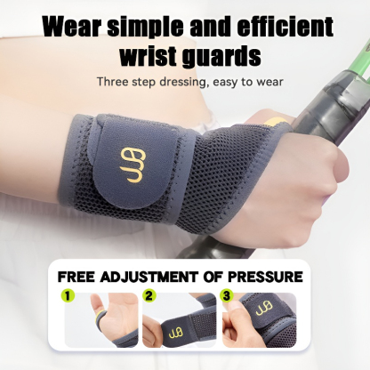 Mesh Breathable Wrist Brace Double Support Compression Strap