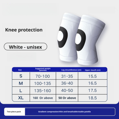 Knit Elastic Knee Sleeve Breathable Compression Support