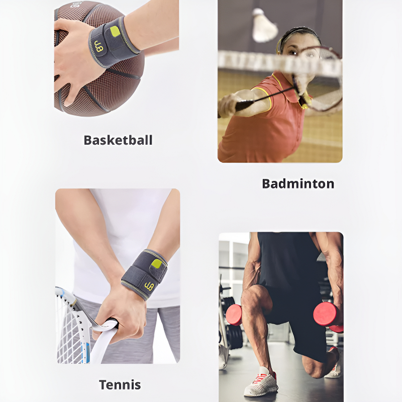 Dual Compression Wrist Wrap Breathable Sports Support Strap