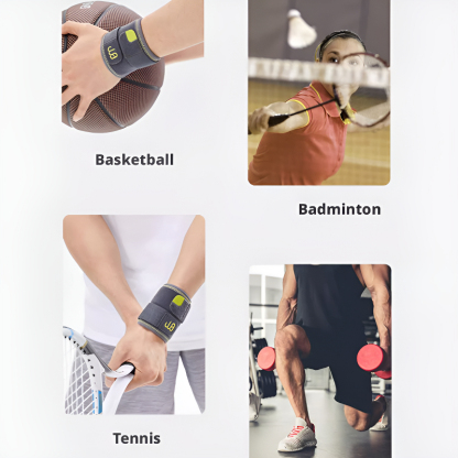 Dual Compression Wrist Wrap Breathable Sports Support Strap