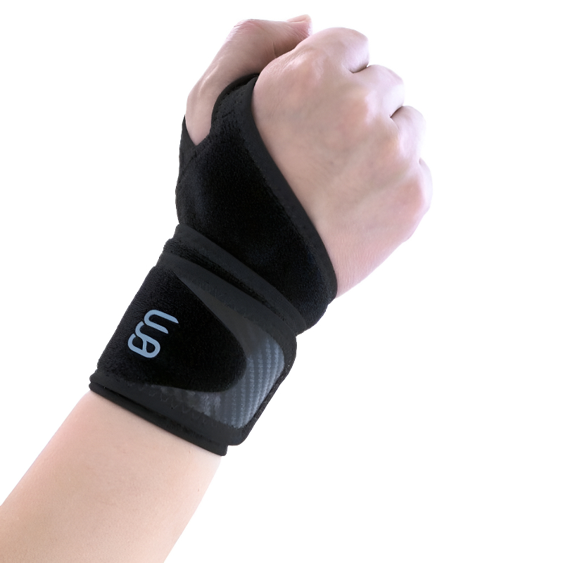 Herbal Mugwort Wrist Wrap Light Compression Support Strap
