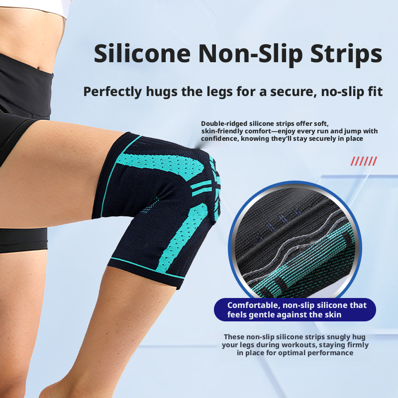 Compression Sports Knee Brace Basketball Hiking Fitness Support