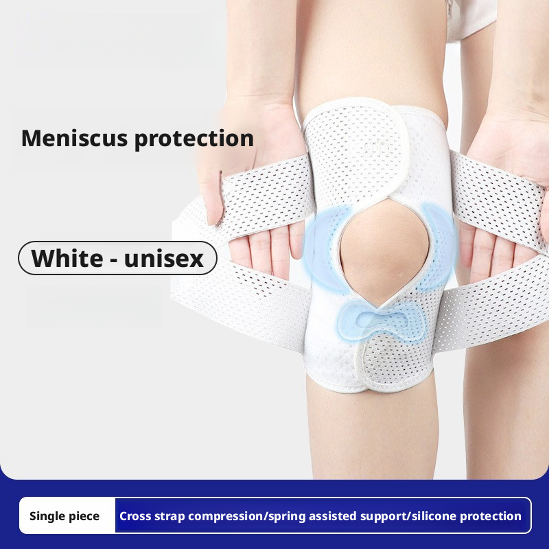Cross-Strap Compression Knee Brace Meniscus Protection Support