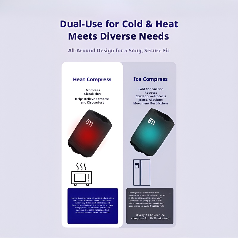 Hot/Cold Gel Wrist Support Reusable Therapy Sleeve