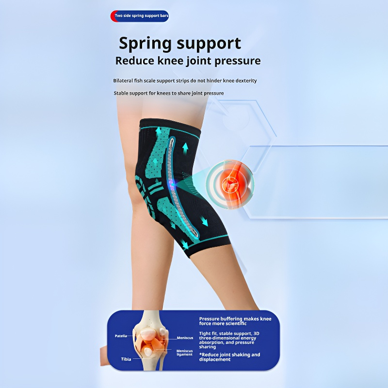 Compression Sports Knee Brace Basketball Hiking Fitness Support