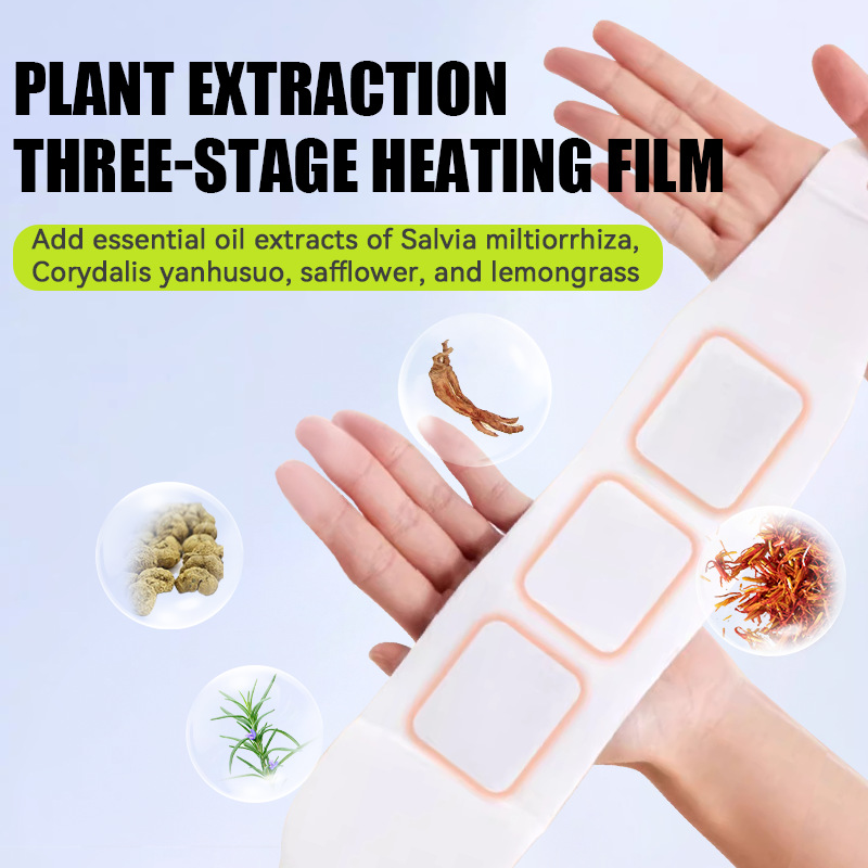 Salvia steam heat compress wrist brace, disposable wrist joint warming and heating herbal wrist patch