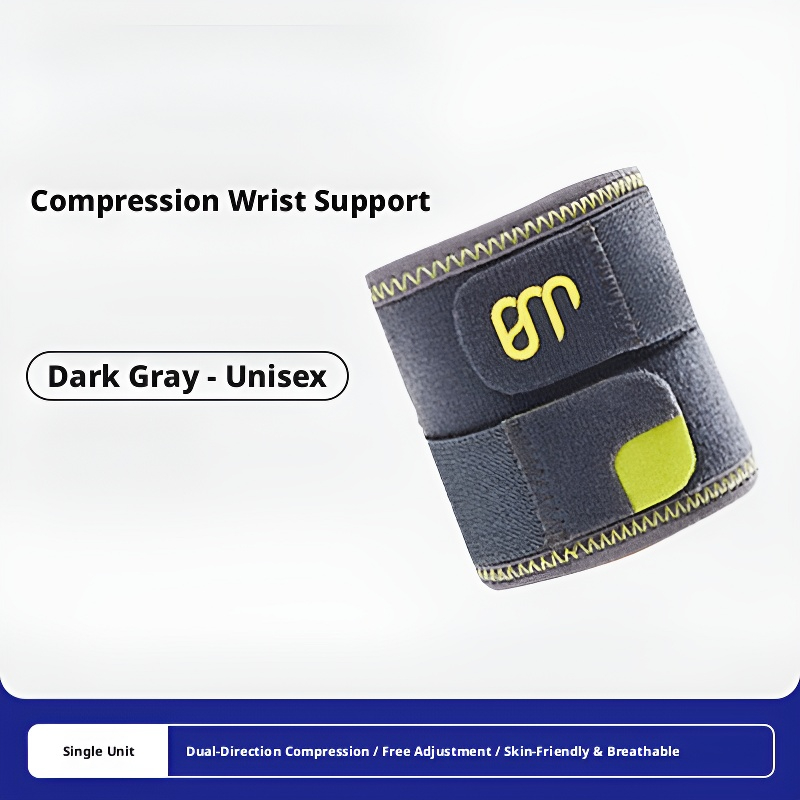Dual Compression Wrist Wrap Breathable Sports Support Strap