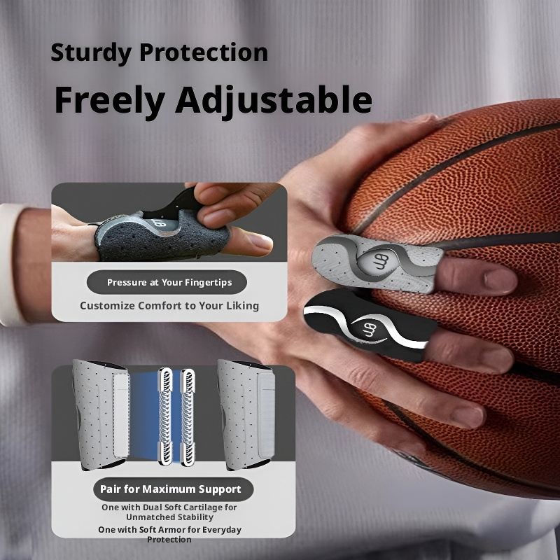 Basketball Finger Guard Compression Impact Protection Sleeve