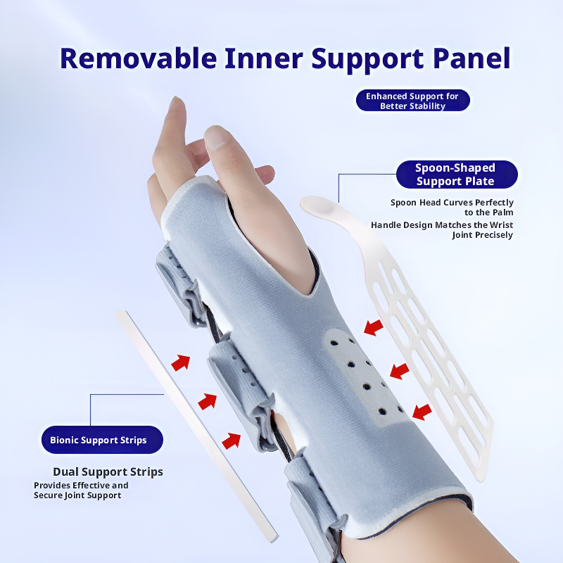 Steel Plate Wrist Brace Medical TFCC Immobilization Support